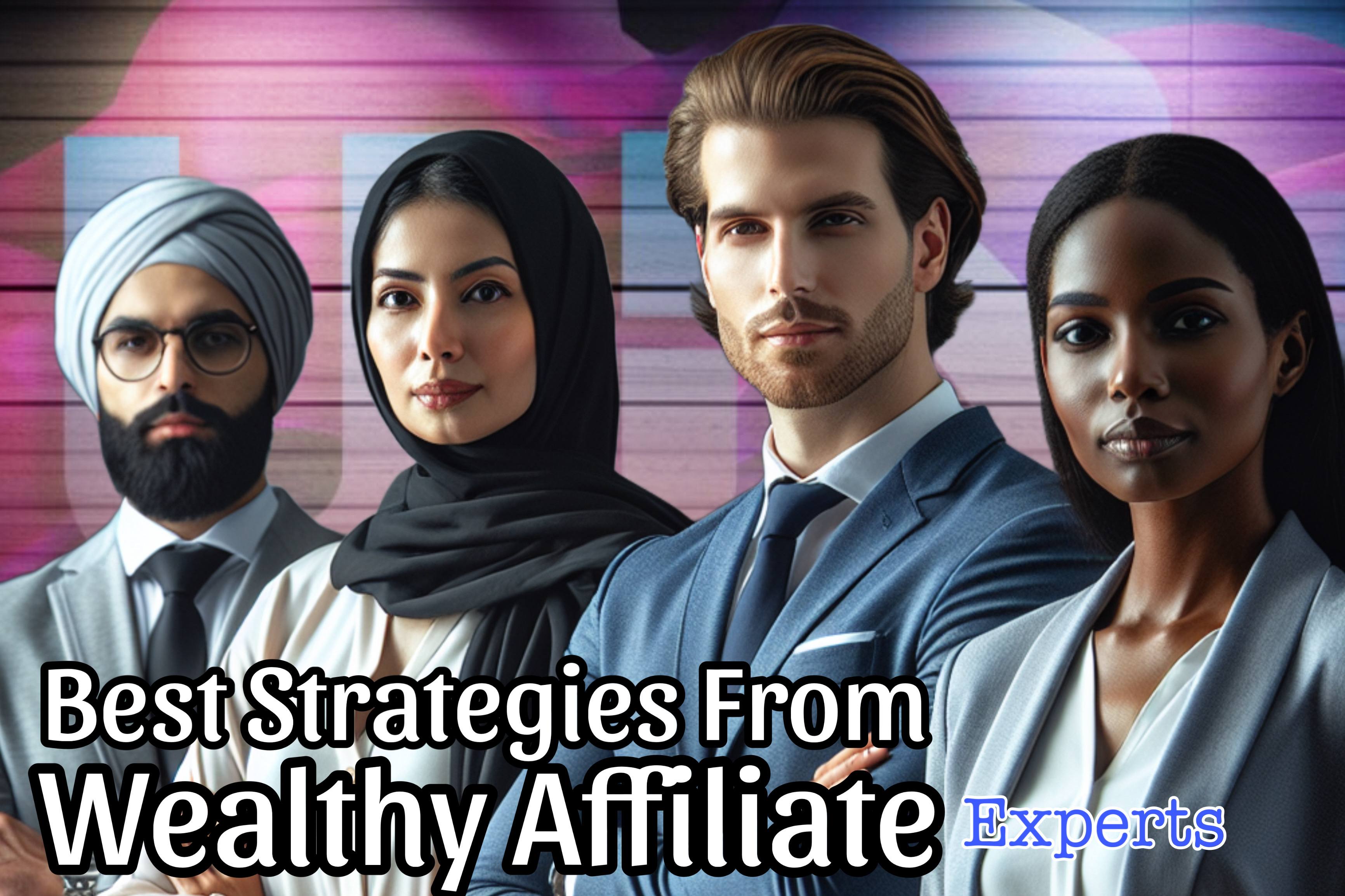 Best Strategies From Wealthy Affiliate Experts